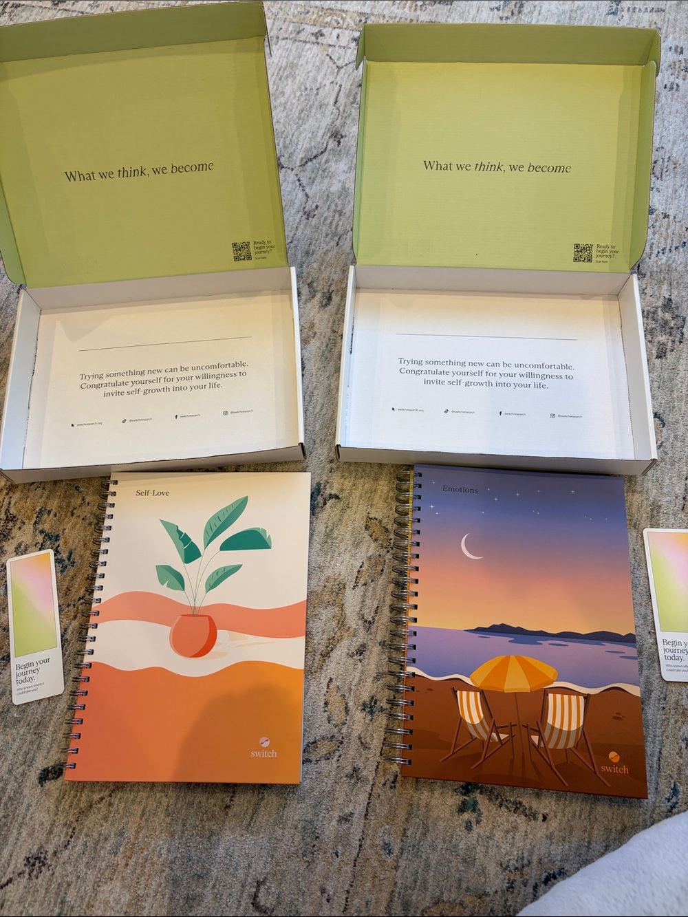 Self-Love & Emotions Spiral Journals